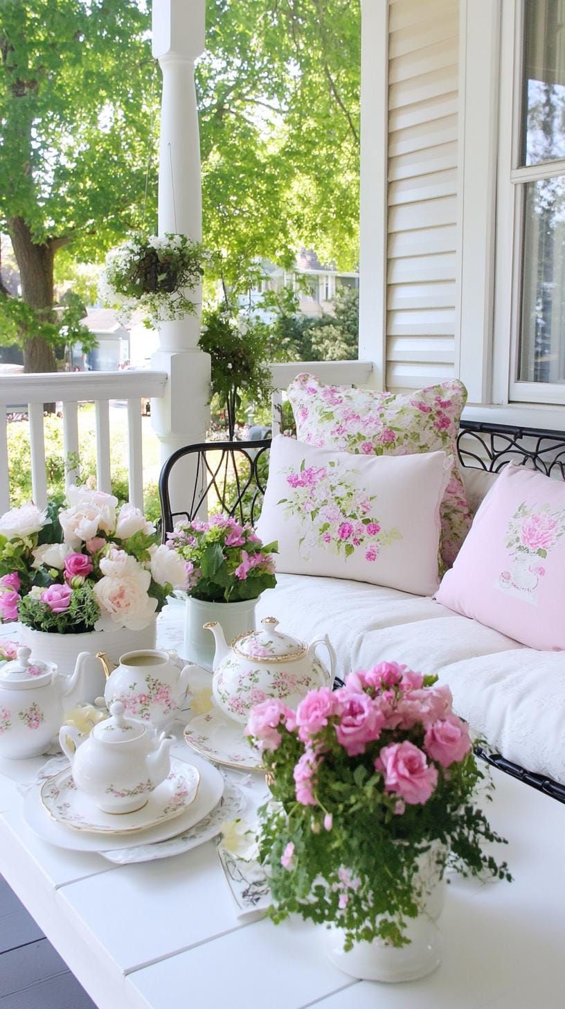 24. English Garden Style With Floral Prints - photo 2