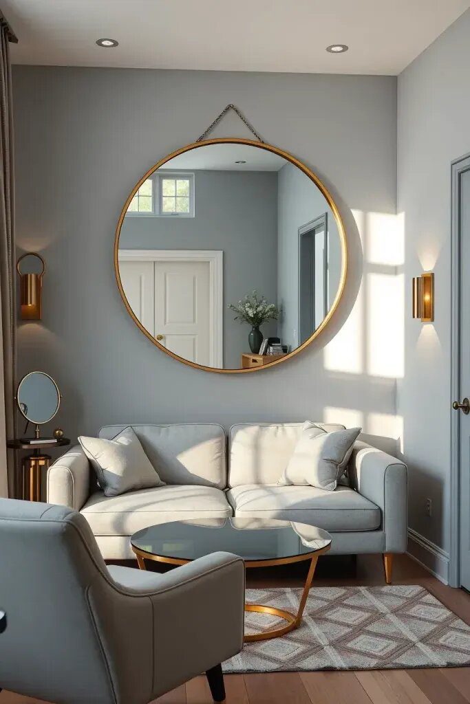 Using Mirrors to Make a Small Room Feel Bigger - photo 2
