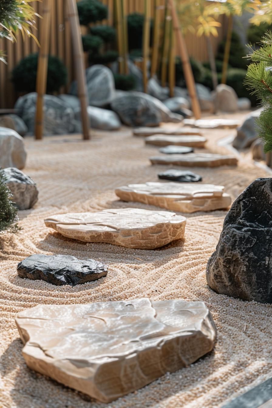 18. Zen Garden Elements for Quiet Spaces