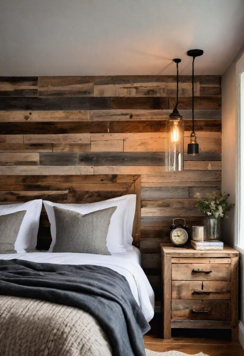 8. Reclaimed Wood Nightstands for Coastal Rooms
