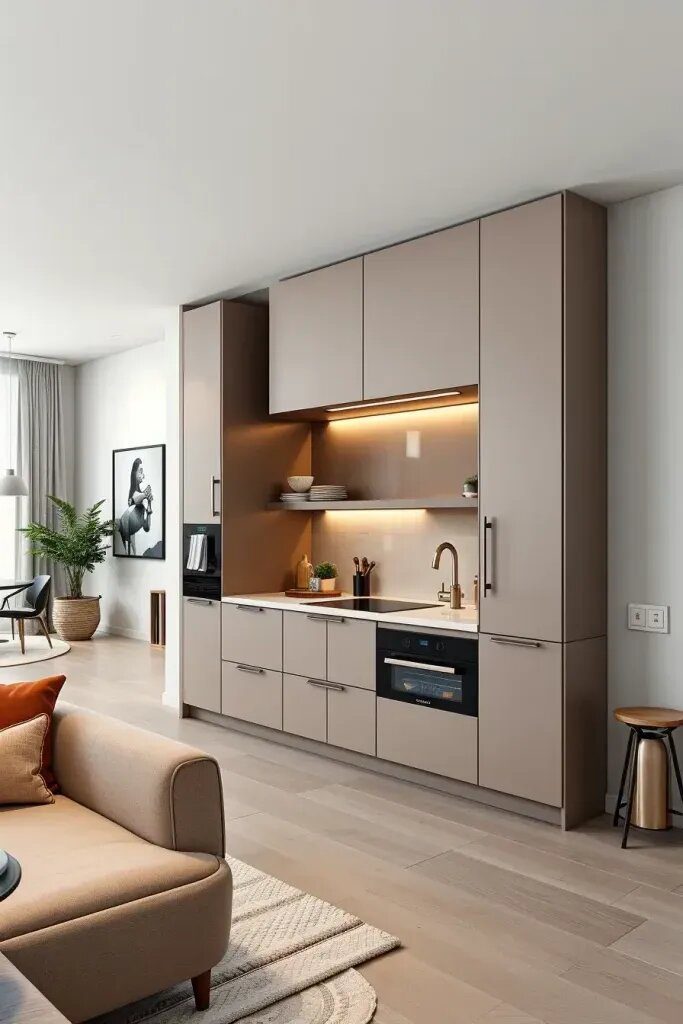 Discover the Charm of Cozy Kitchens with Beautifully Integrated Walls - photo 2