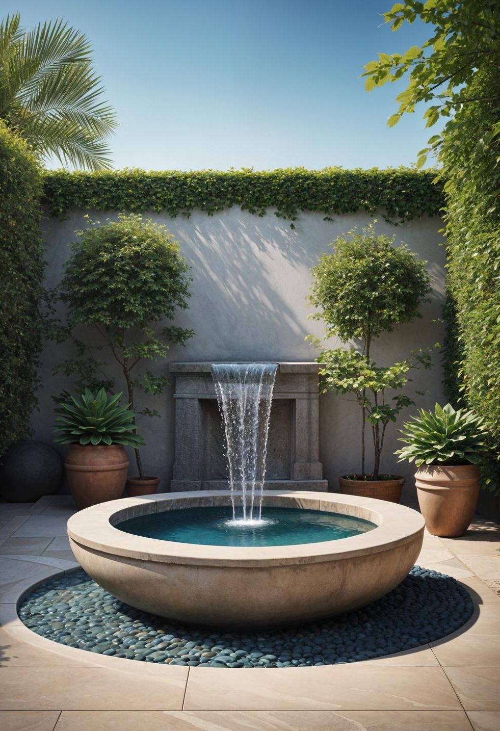 5. Add a Calming Water Feature