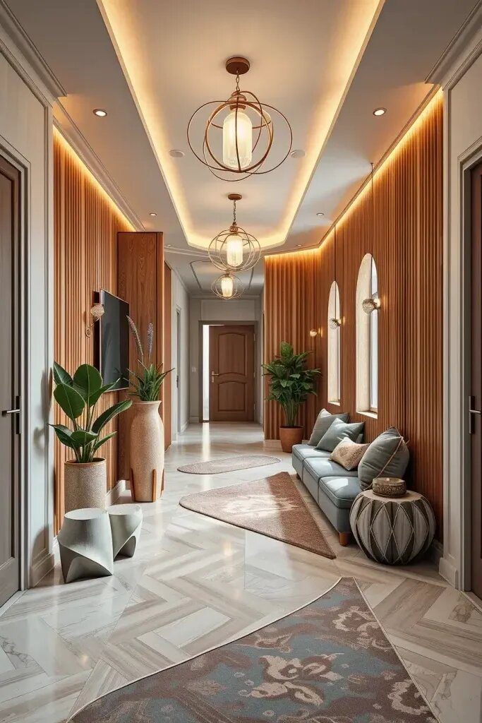 Hallways Featuring Curious Nooks and Insets - photo 2