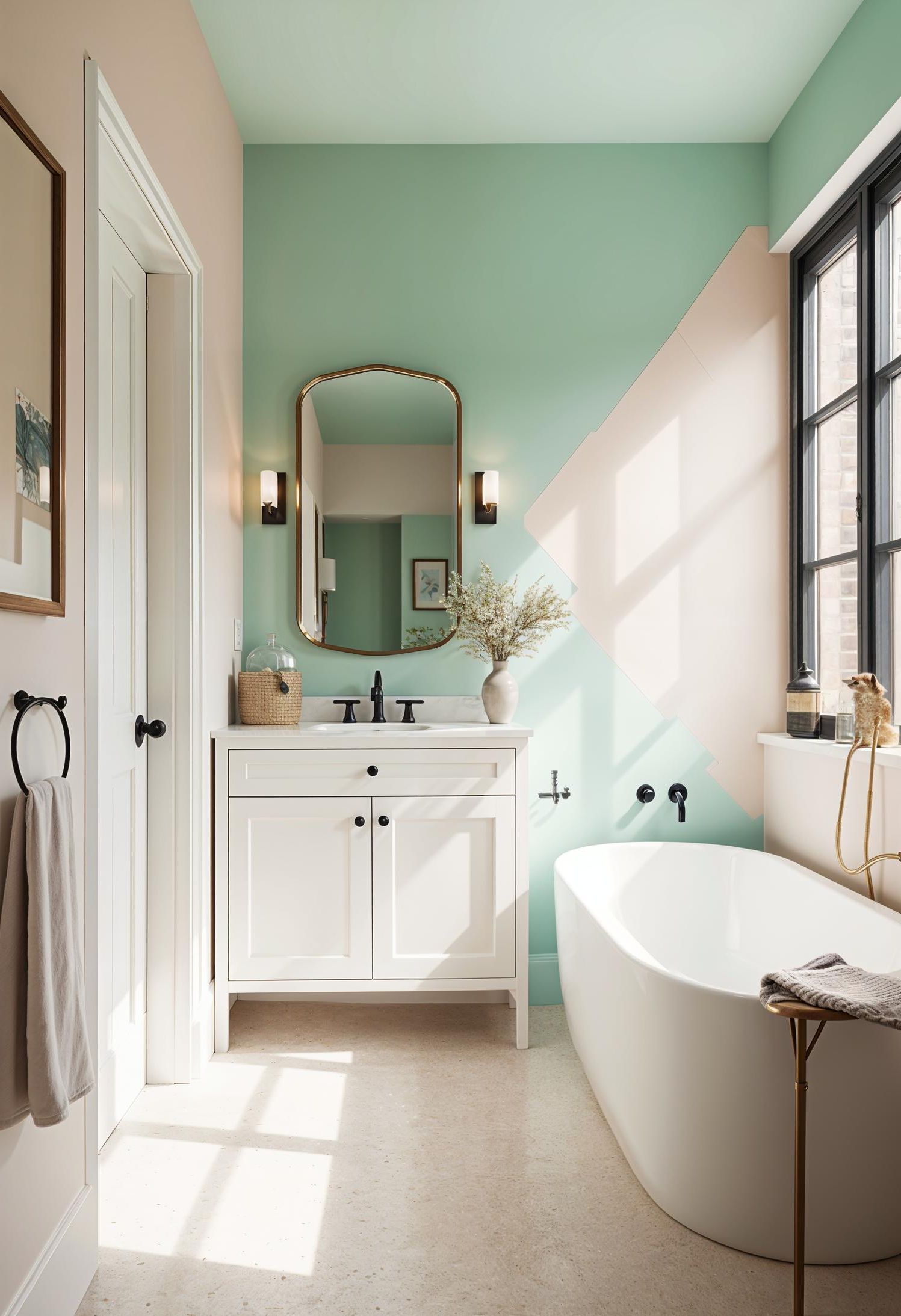 4. Pastel Terrazzo Bathroom Flooring Trend - photo 2