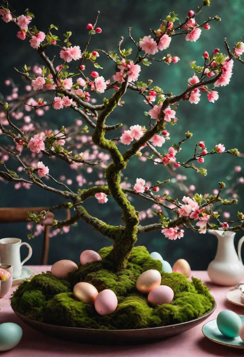 10. Easter Tree Decor DIY