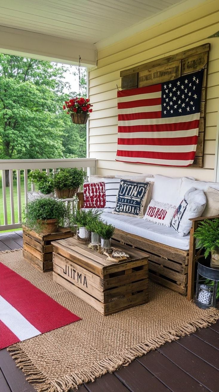21. Americana Style With Flag Colors - photo 3