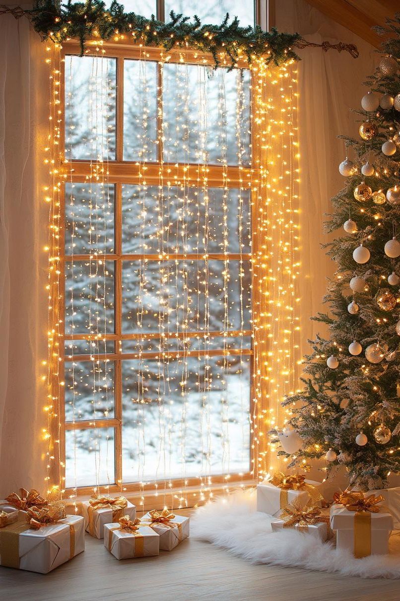 8. Sparkling White Light Cascades - photo 2