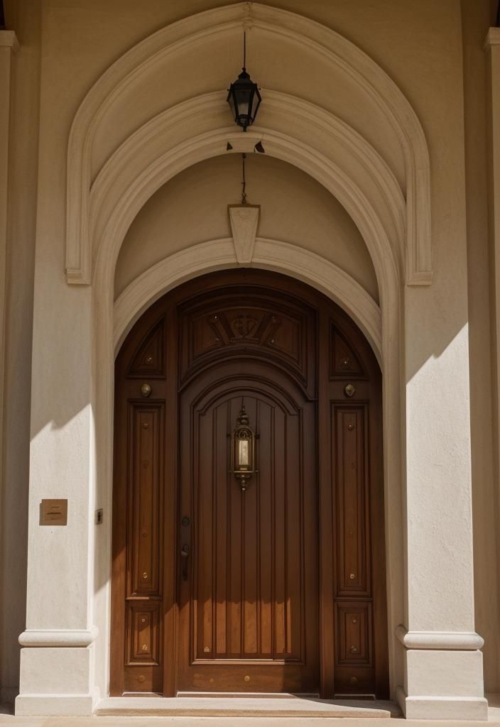 24. Colonial-Style Door Ideas - photo 2