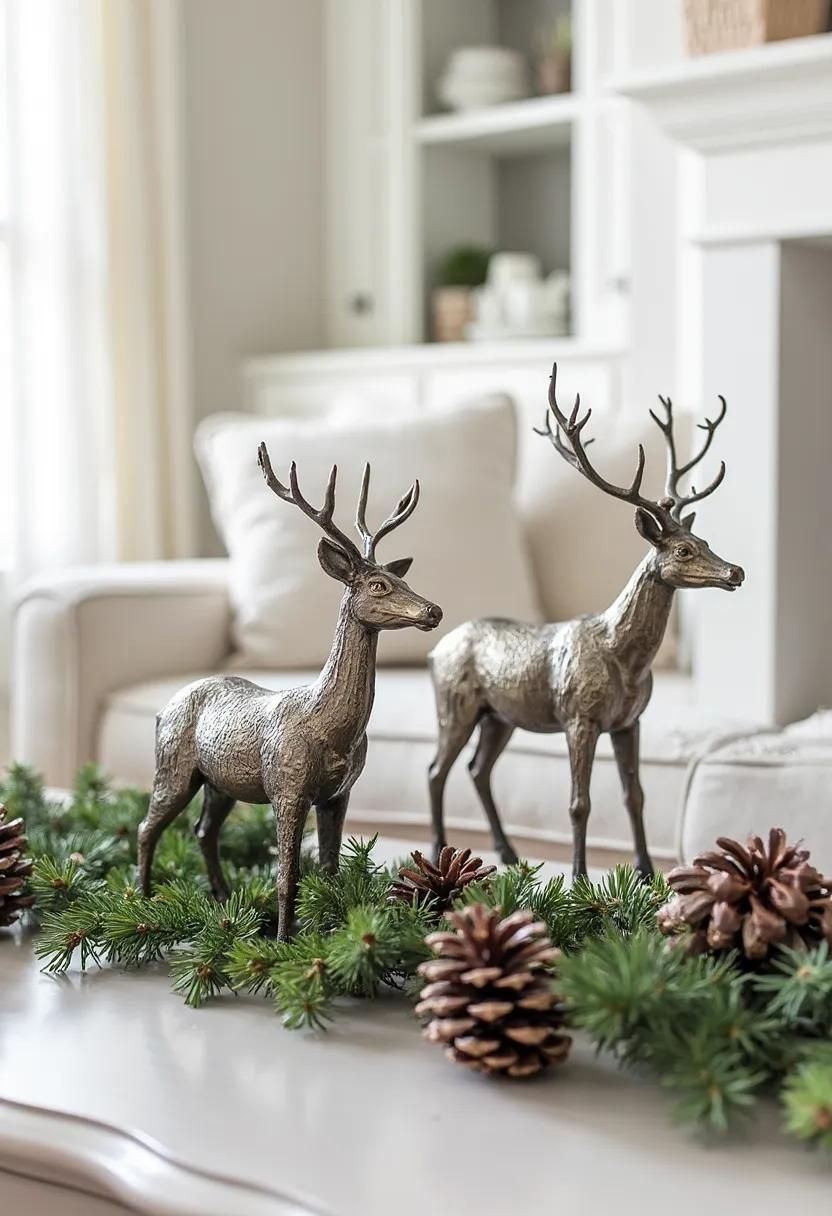 11. Elegant Deer Holiday Decor - photo 2