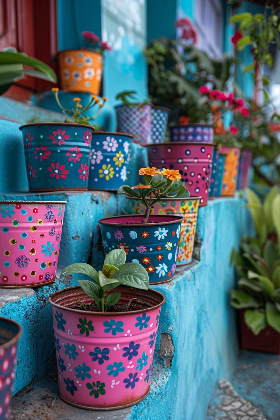 32. Tin Can Planter Projects - photo 2