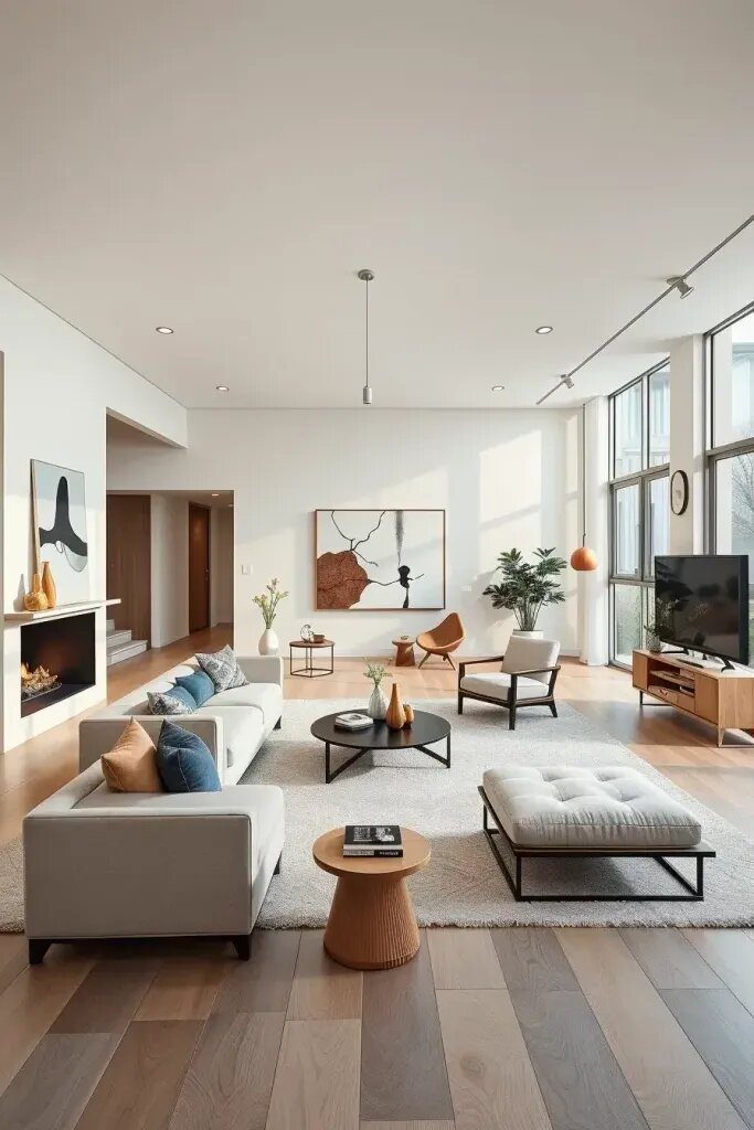 Ideas for a Minimalist Living Room in a Modern House