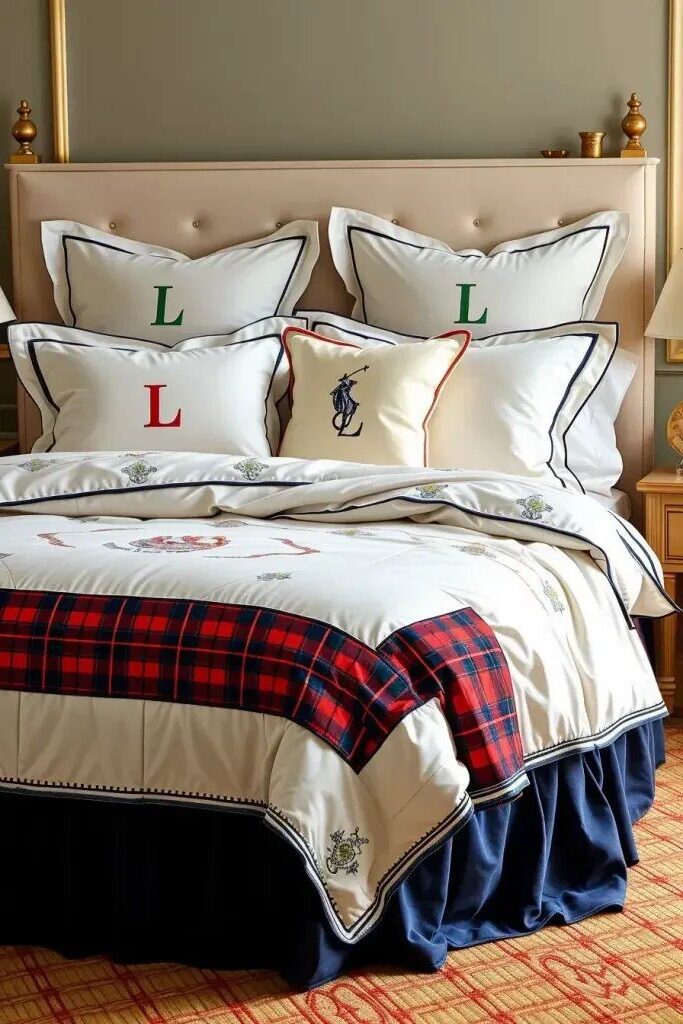 Heritage Bedding: Monograms, Crests, and Embroidery - photo 2