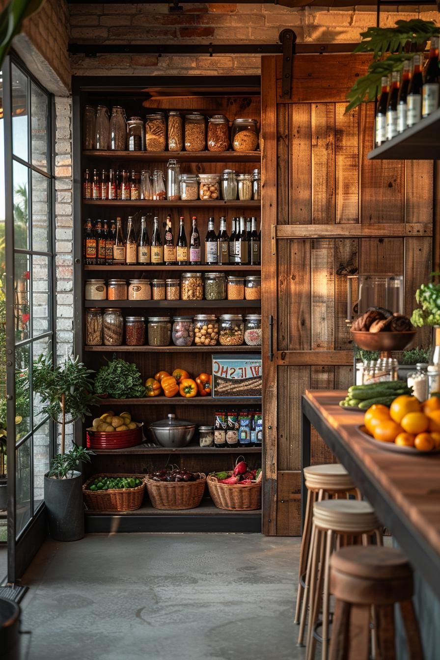 10. Retro Pantry Door Styles - photo 2