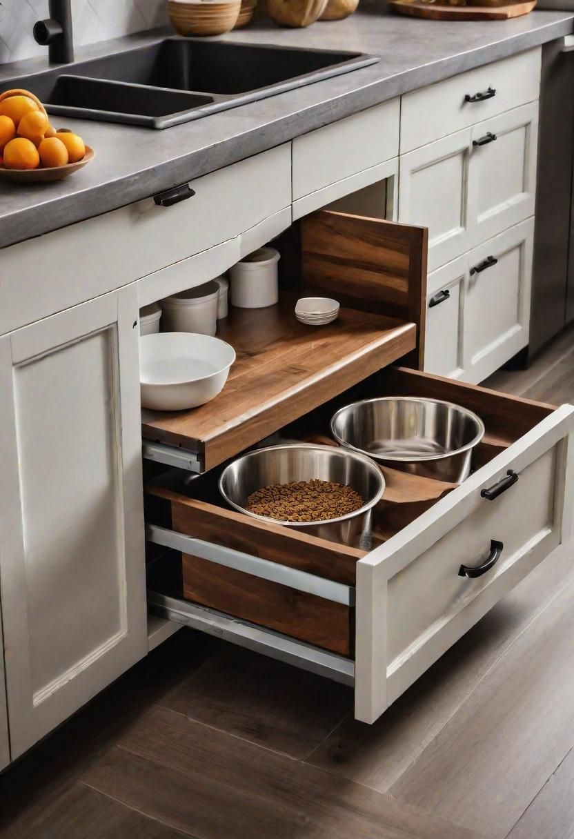 38. Pet-Friendly Kitchen Design Feature
