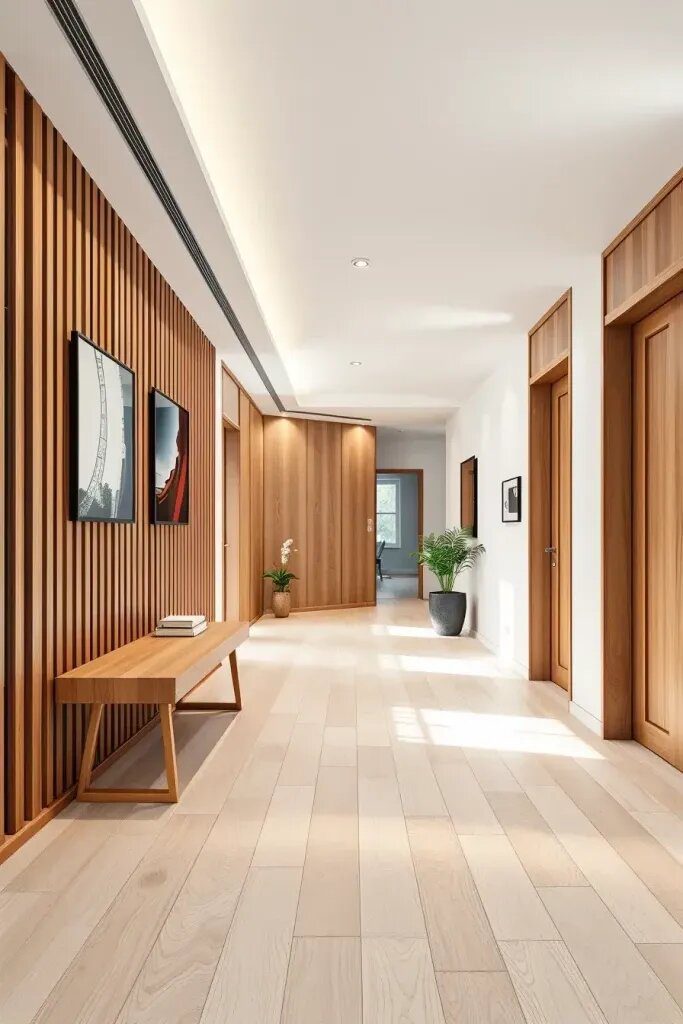 Warm Wood Accents That Add Natural Balance