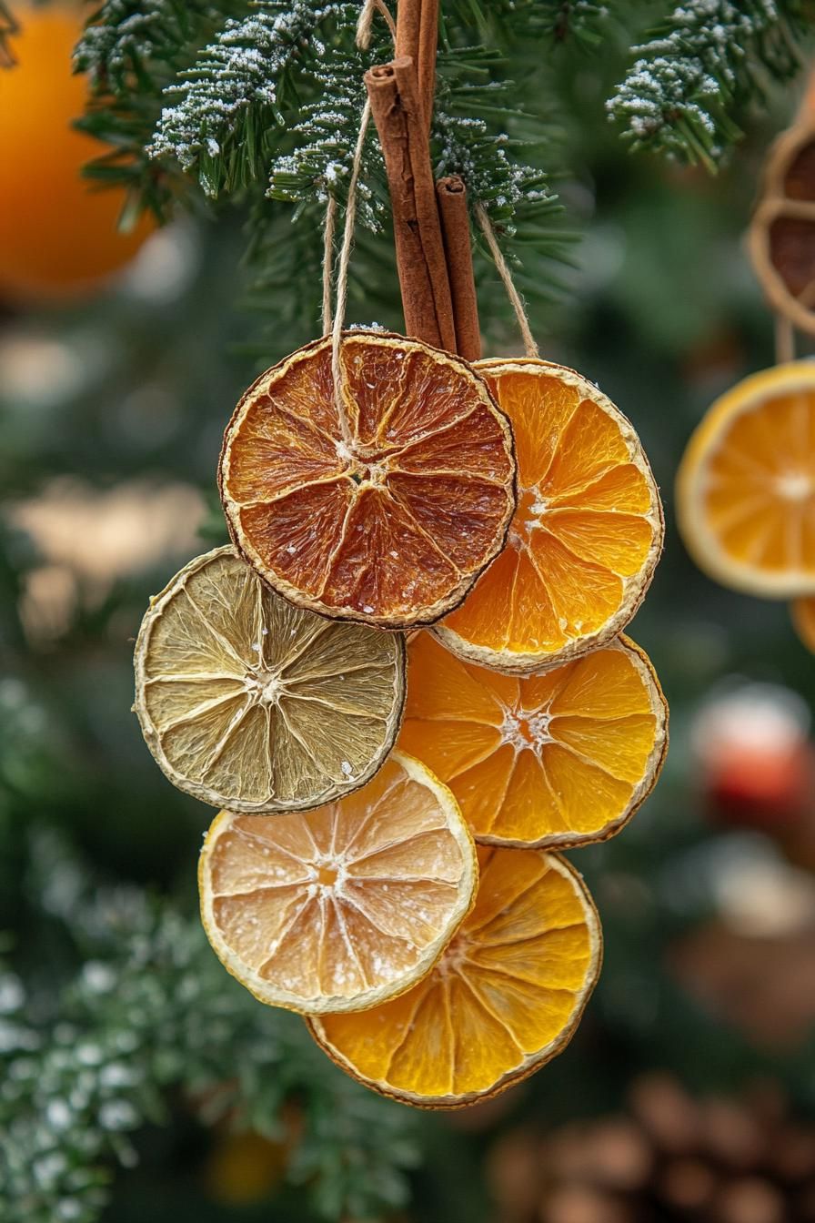 8. Citrus Spice Ornament DIY