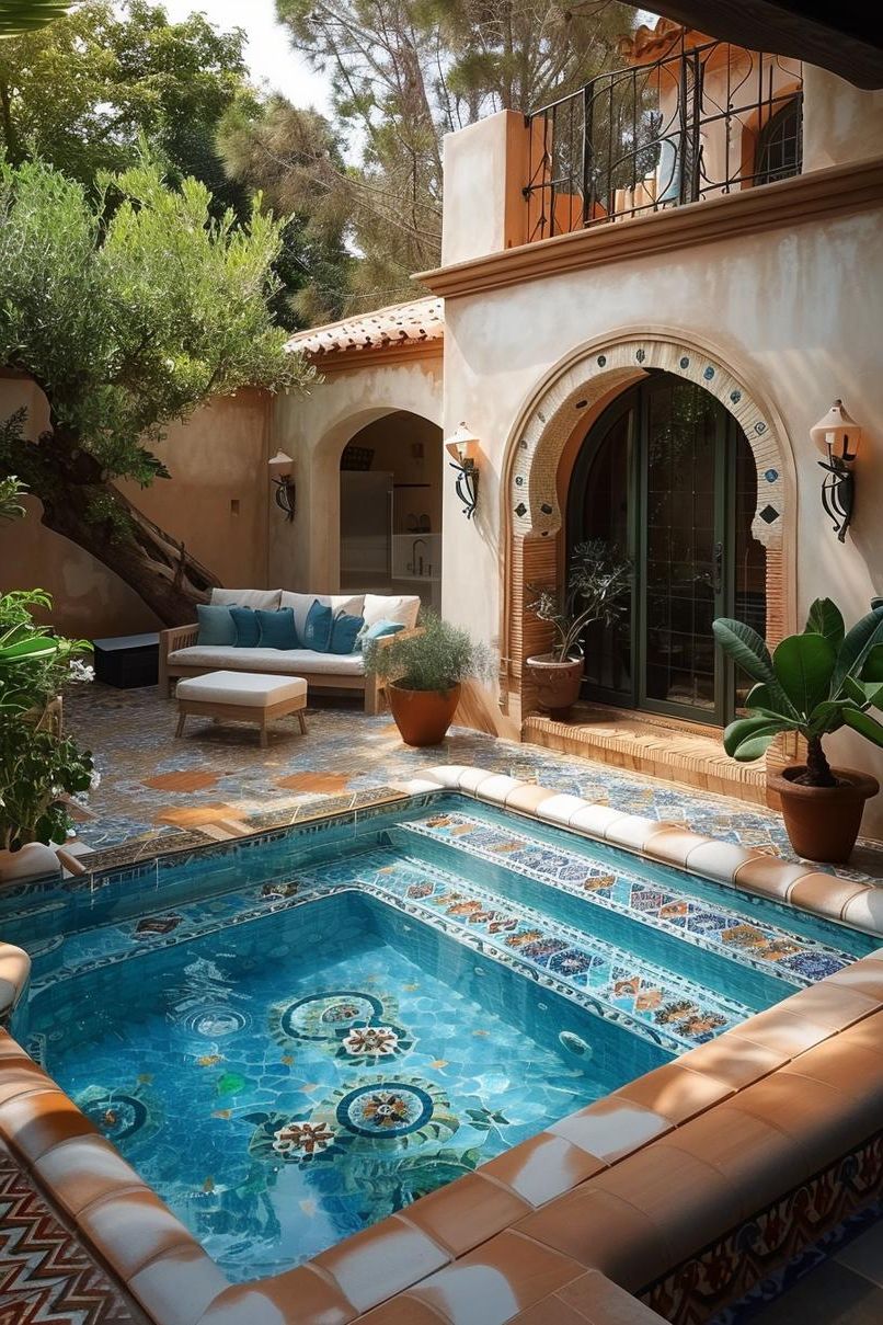 5. Mediterranean Backyard Oasis Design - photo 3