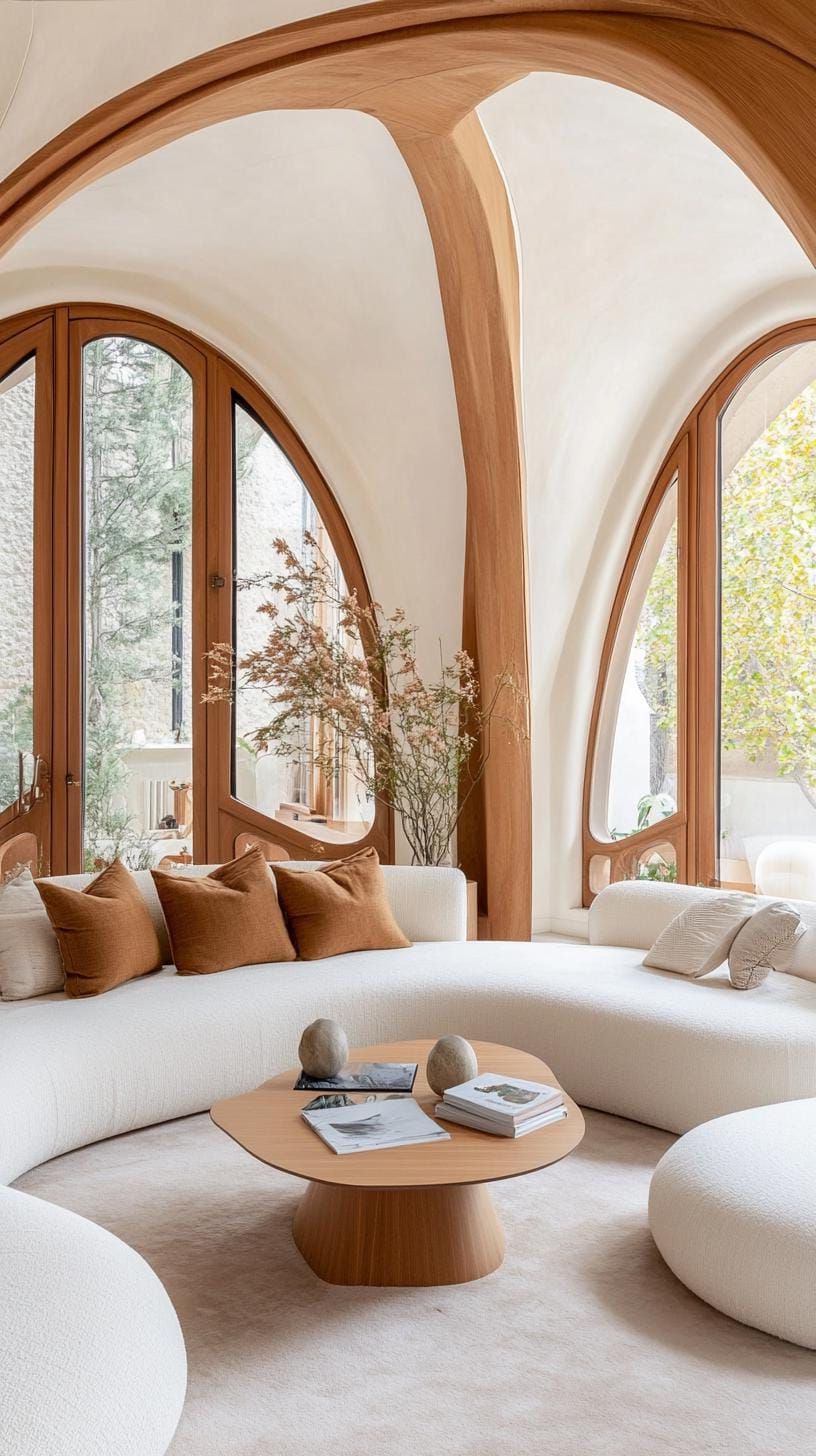 11. Curved Rounded Sofas for Cozy Seating - photo 2