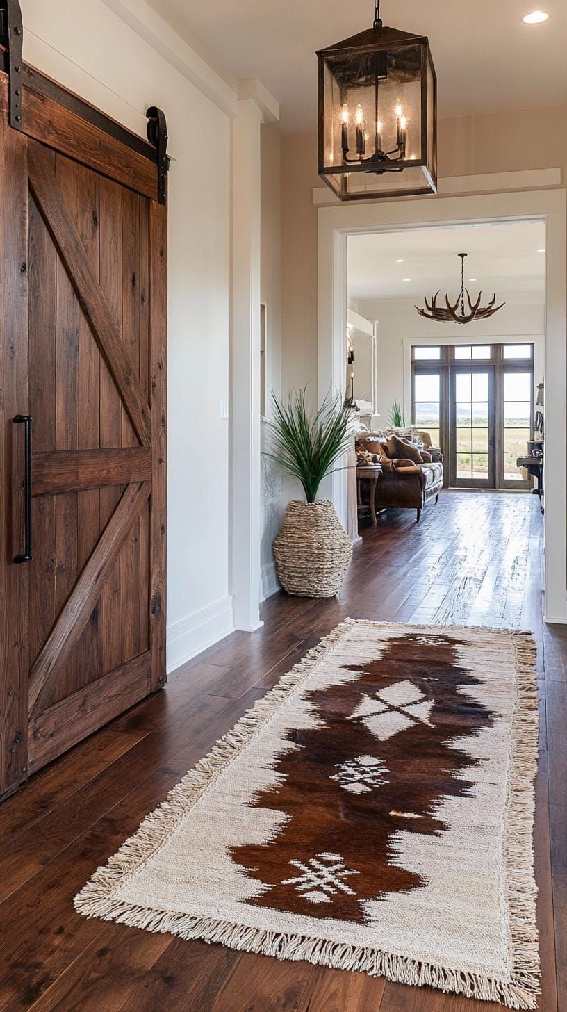 6. Barn Doors and Rustic Lights for Hallways - photo 3
