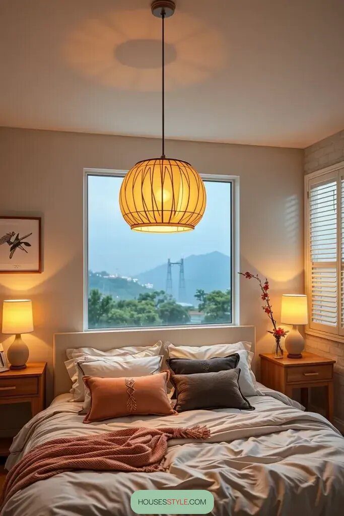 Soft, Warm Lighting Ideas for Japandi Rooms