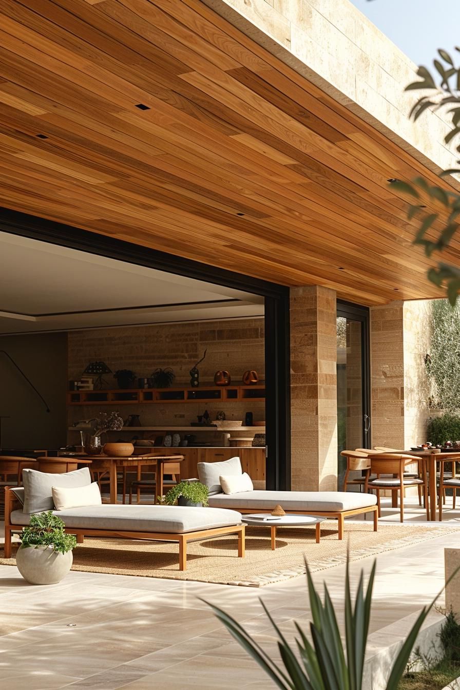 19. Wooden Slat Ceiling Styles