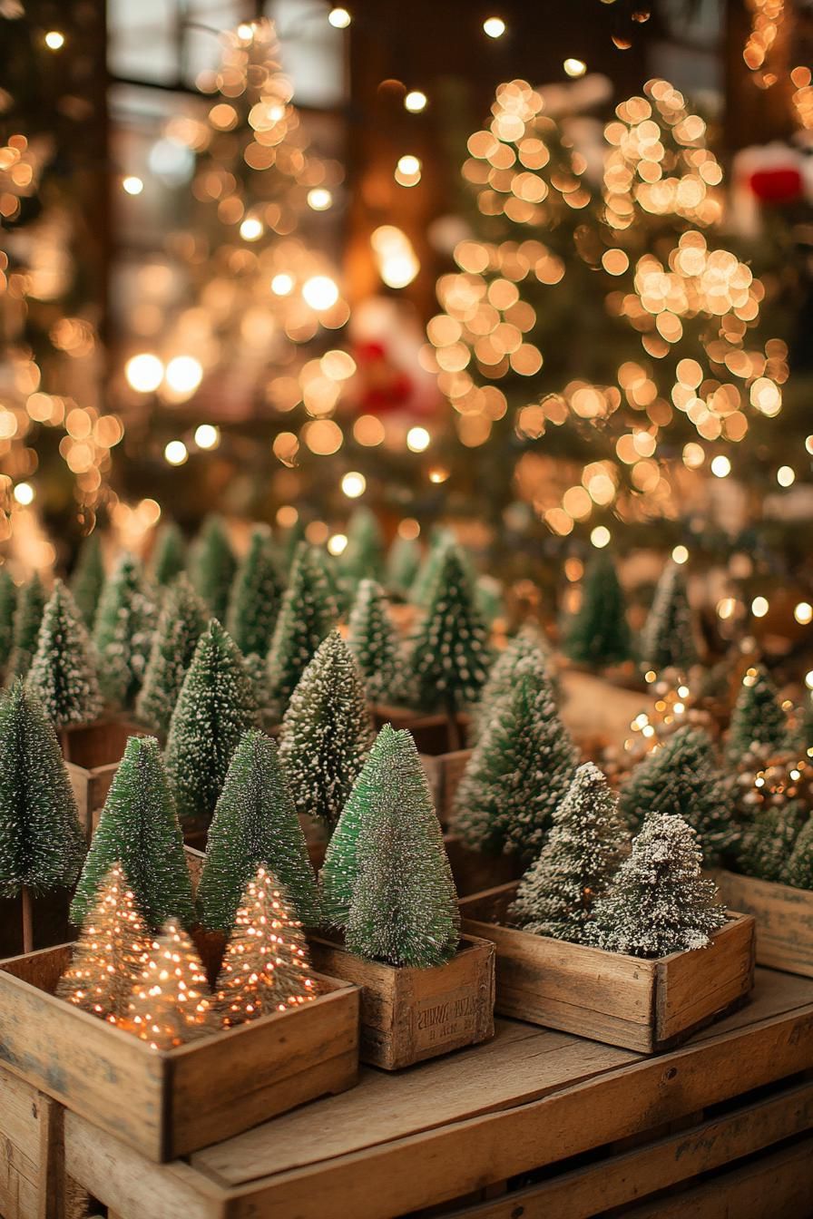 4. Vintage Bottlebrush Tree Decor - photo 3