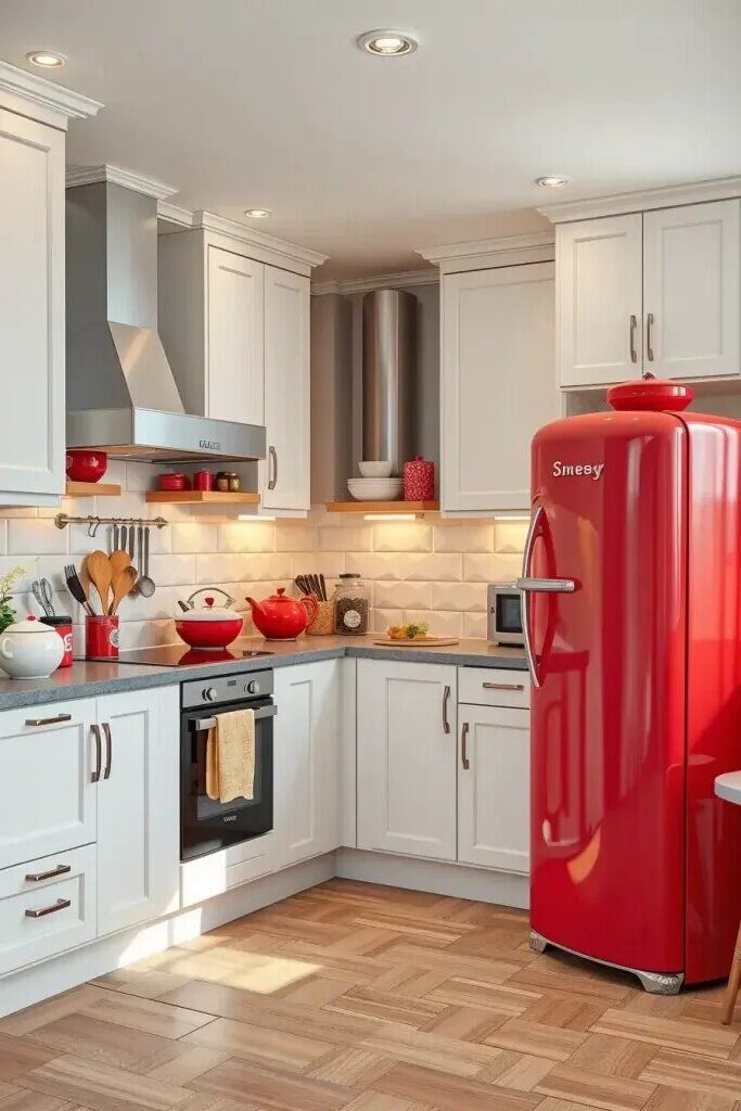 Colorful Smeg-Style Retro Fridges