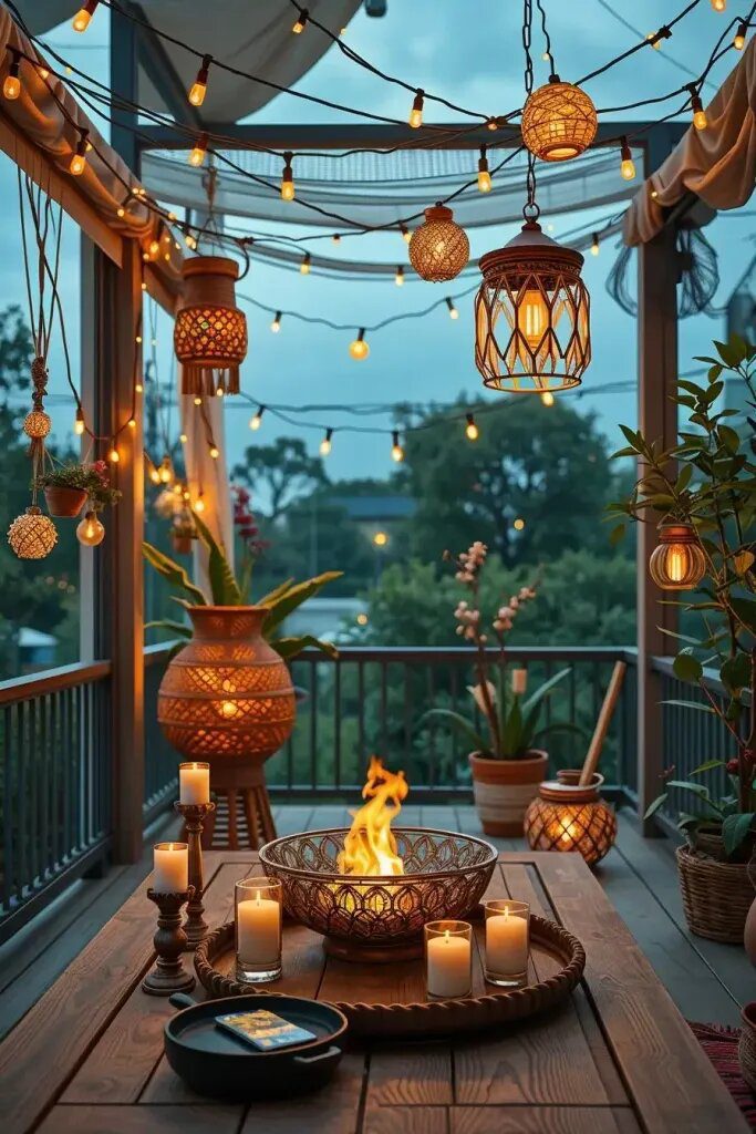 Candles, Lamps, and Fire Bowls for Ambiance - photo 2