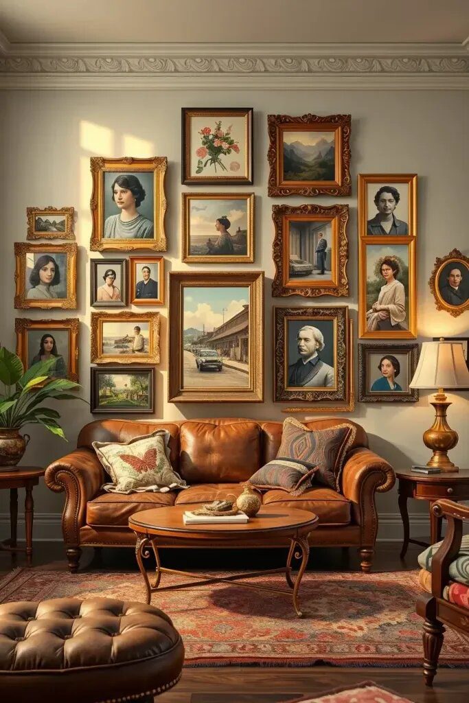 Building a Gallery Wall With Antique Frames - photo 2
