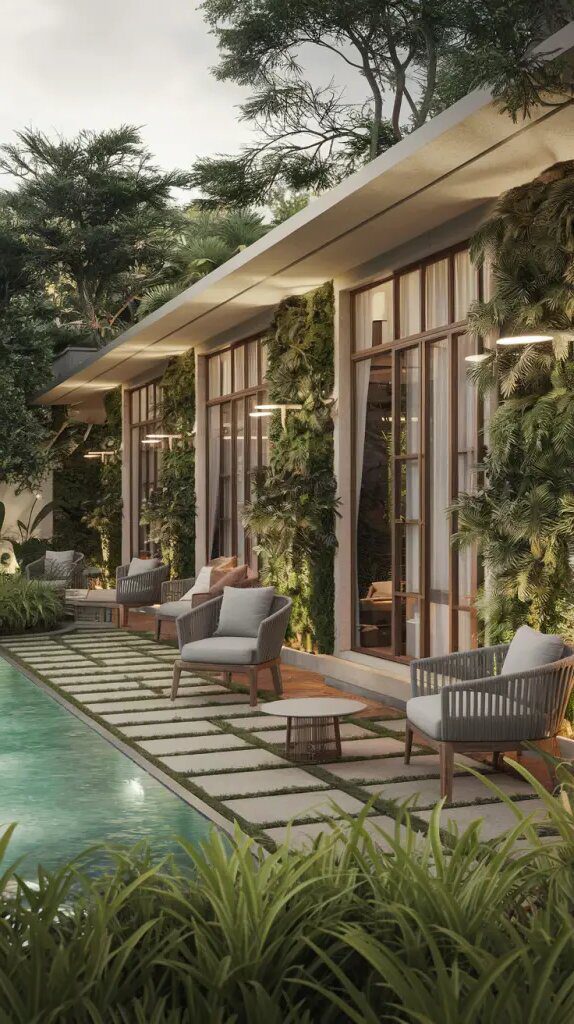 3) Bringing Nature into Your Poolside Space - photo 2