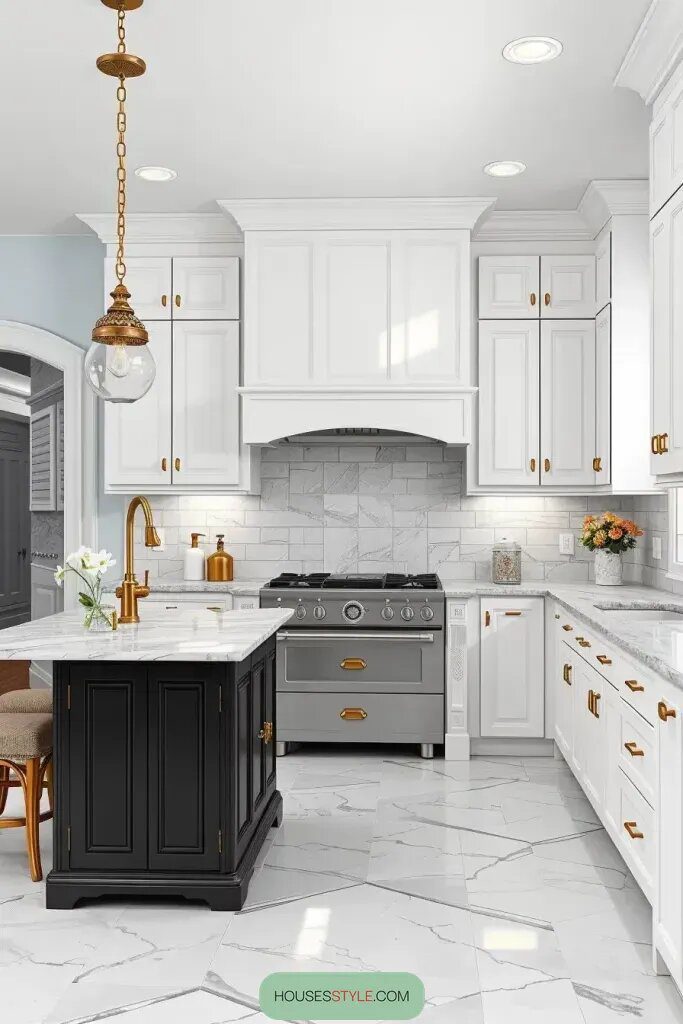 Black and White: A Timeless Kitchen Pairing