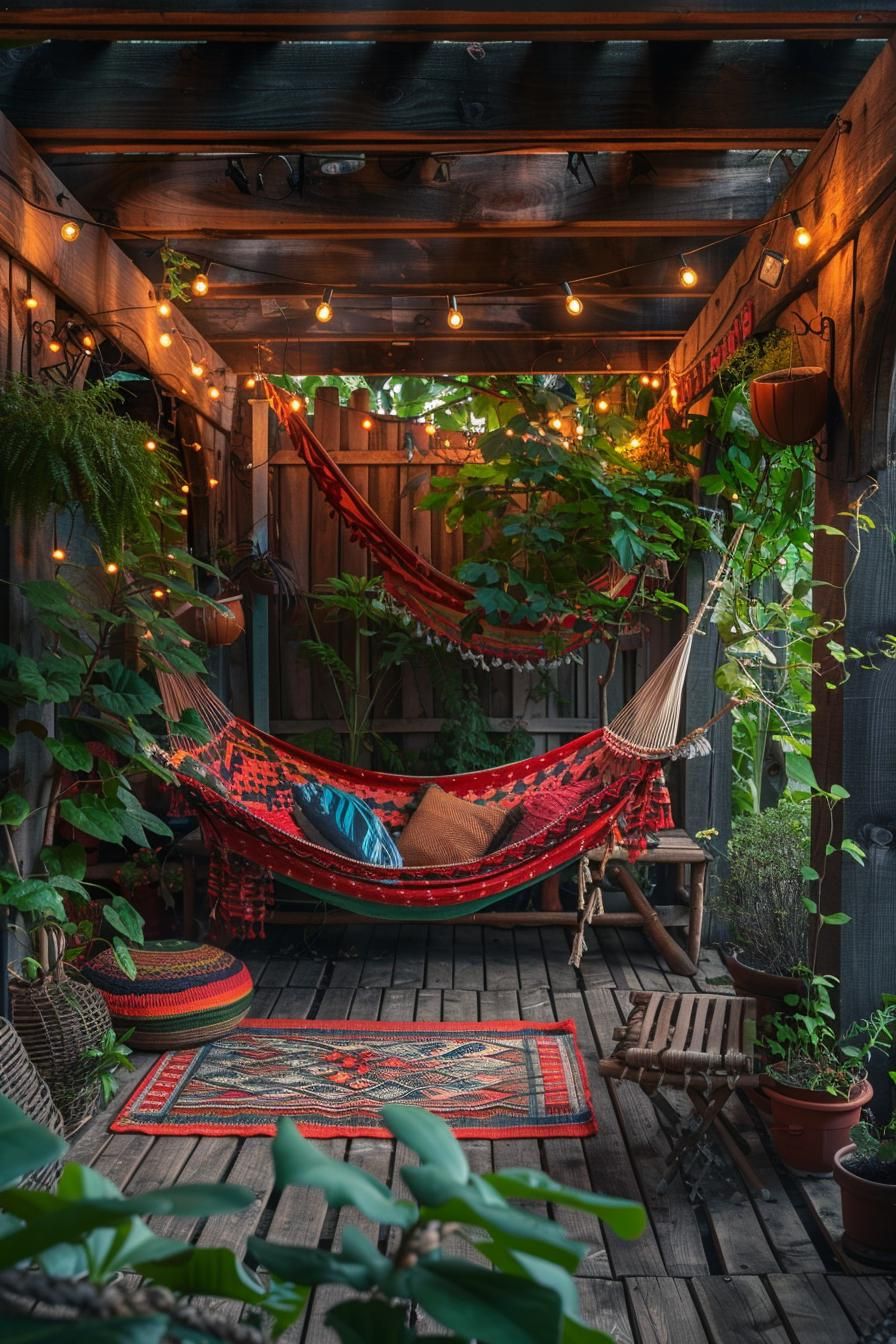 1. Bohemian Backyard Patio Escape - photo 2