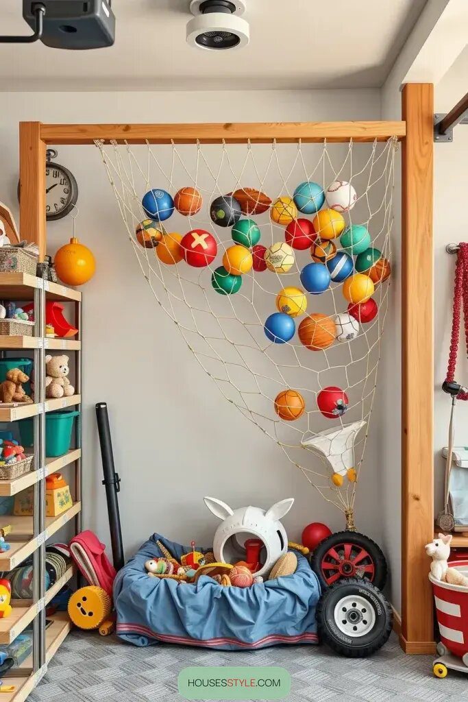 Corral Bulky Toys and Balls with Bungee Cords