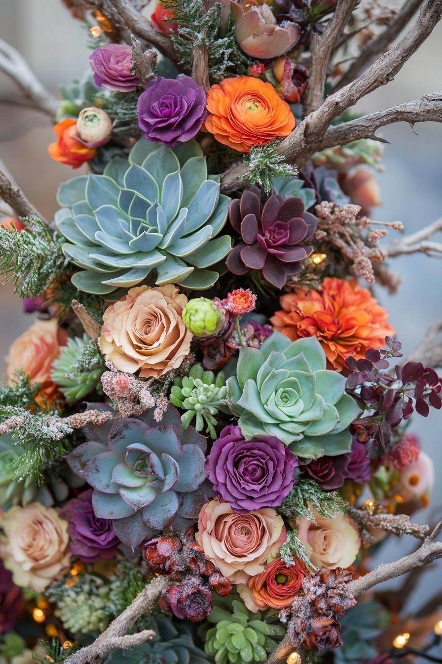 15. Succulent Christmas Tree Variations - photo 2