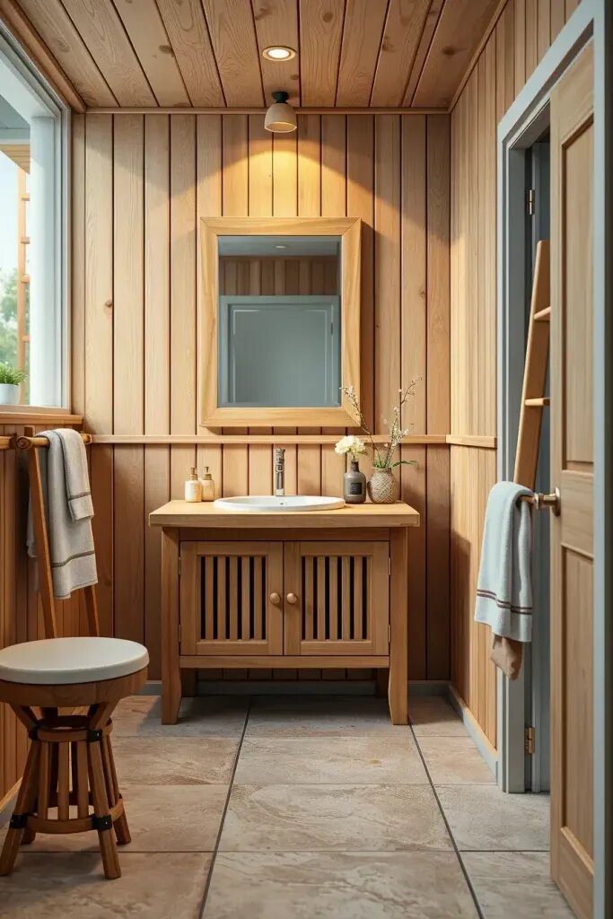 Warm Up the Space with Wood Accents