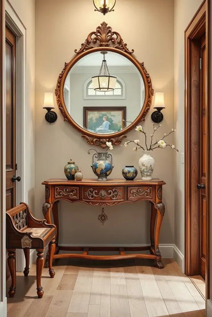 Carved Furniture Ideas for Entryways - photo 2