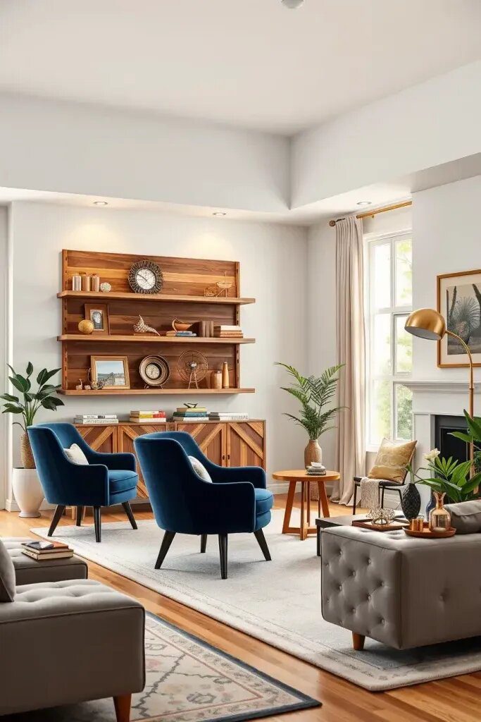 Combining Vintage Character with Modern Minimalism