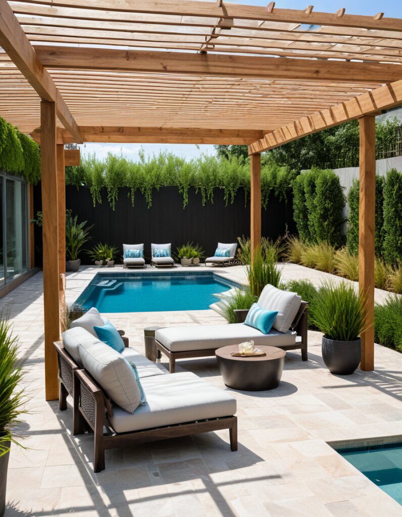 Practical and Beautiful Poolside Oasis Ideas