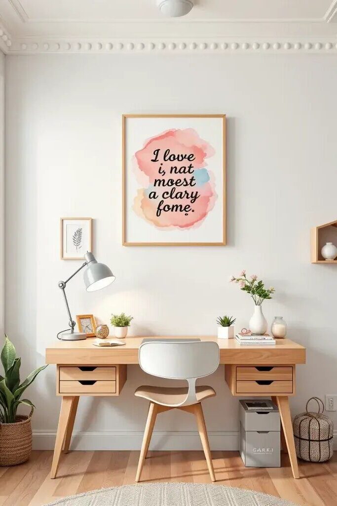 Personalized Watercolor Quote Art Ideas