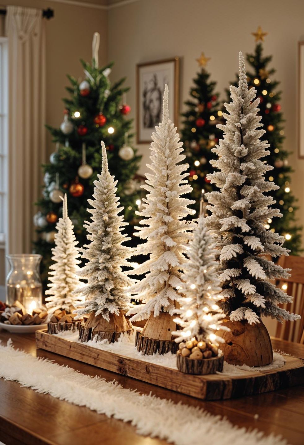 3. Rustic Wood Slice Centerpiece - photo 2