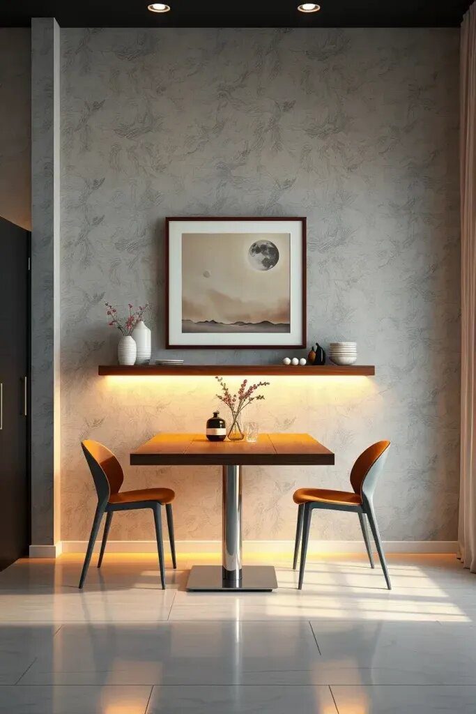 Floating Dining Tables for Tight Spaces
