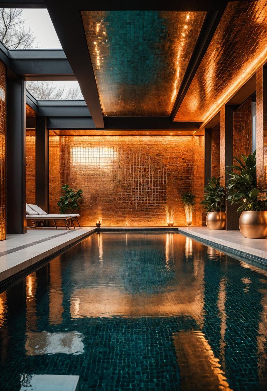 10. Copper Accents for Pool Rooms - photo 2