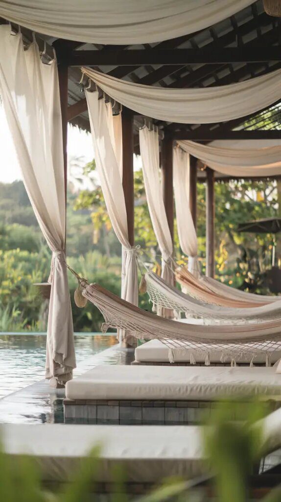 5) Hammock Ideas for a Relaxing Pavilion