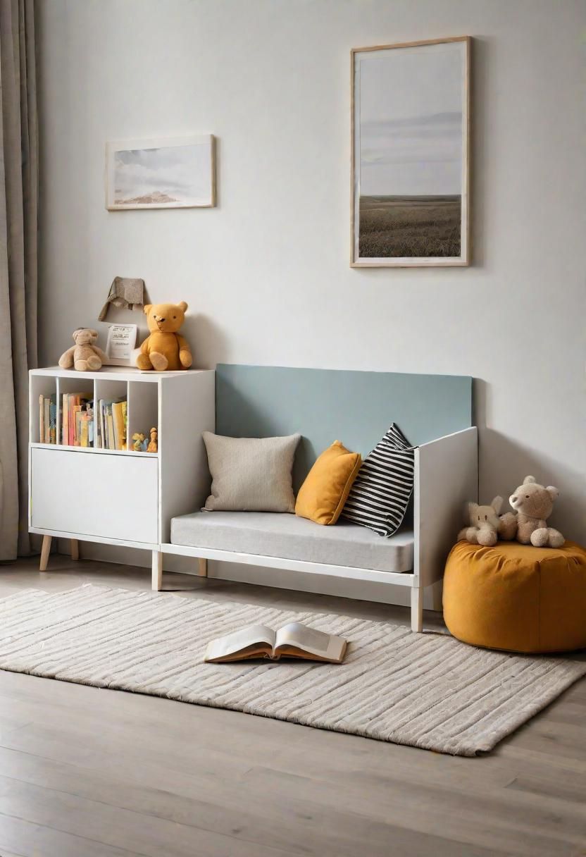 24. Low-Profile Bookshelves for Toddlers