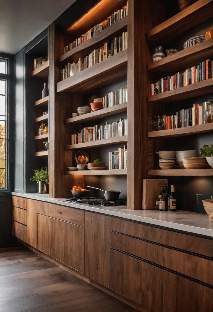 19. Built-In Cookbook Shelf Ideas - photo 2
