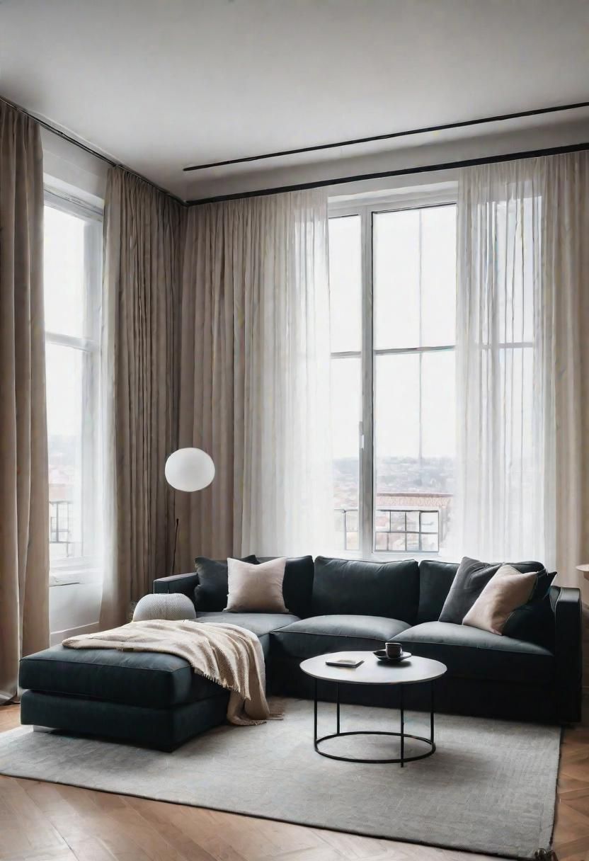 12. Sheer Curtains for Light and Space