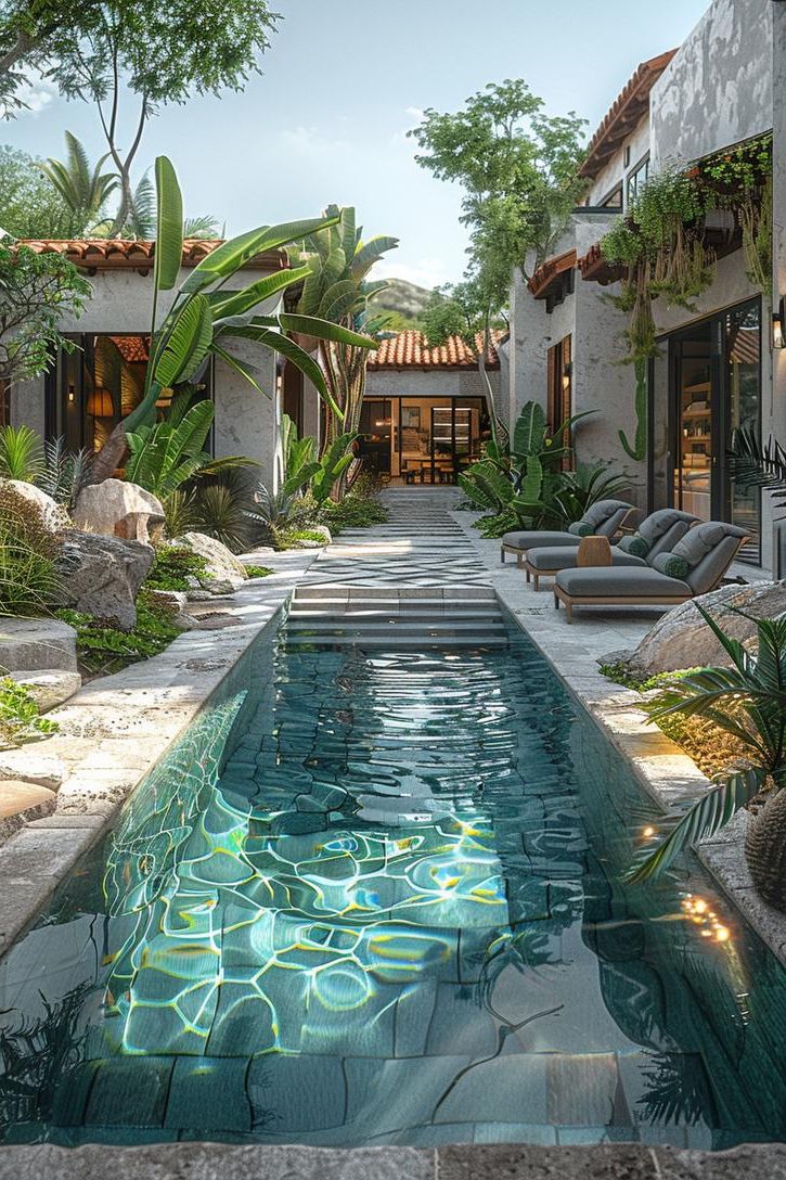 15. Desert-Inspired Pool Design Ideas