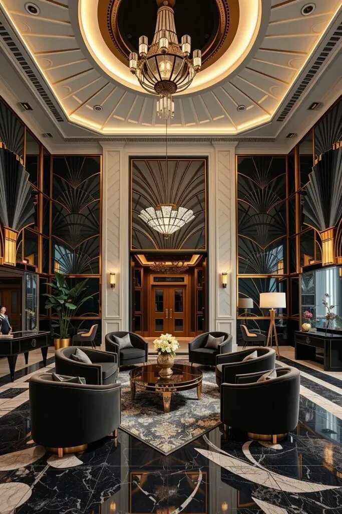 Bringing Art Deco Style into Modern Lobbies