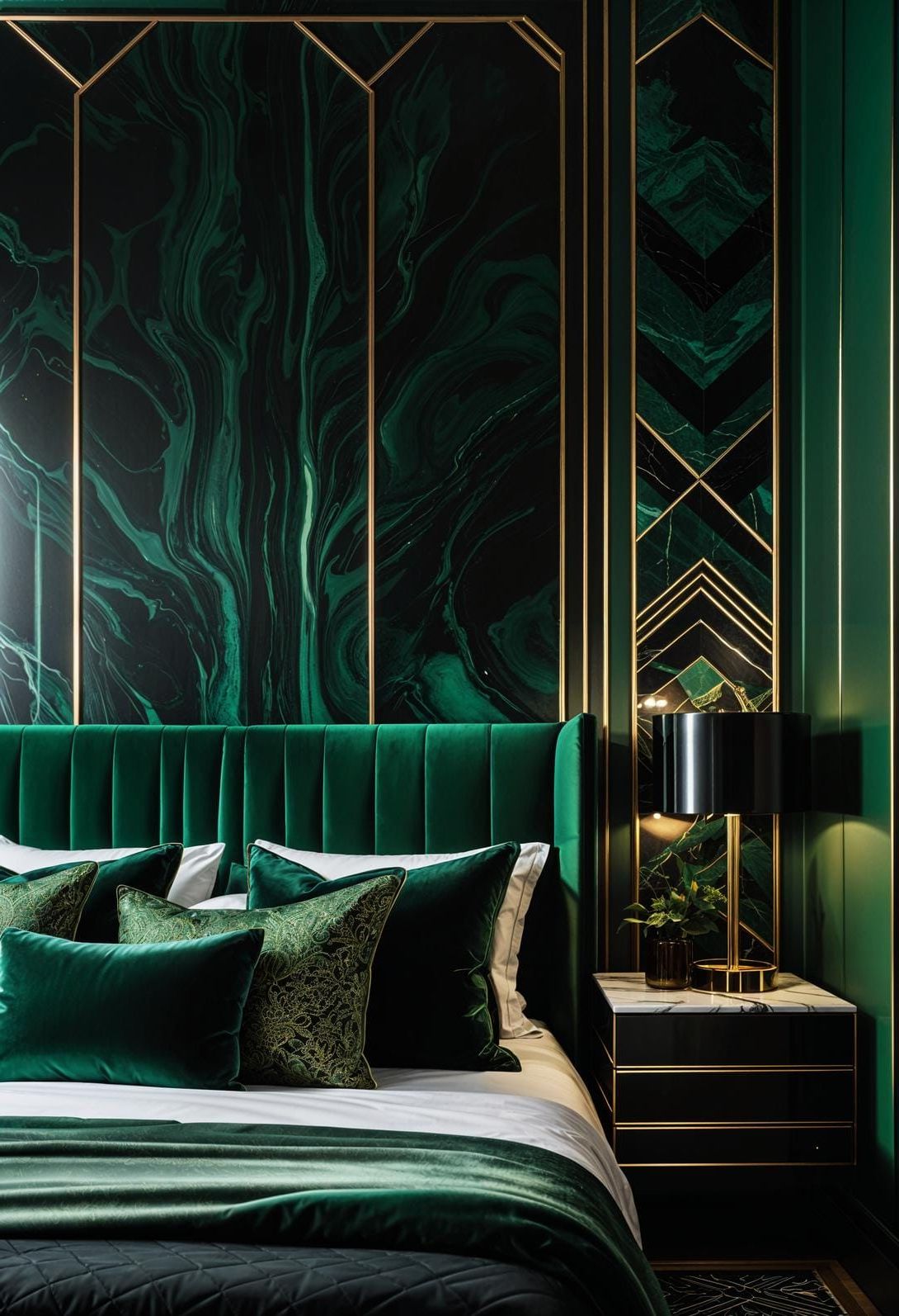 6. Art Deco Bedroom Luxury Ideas - photo 3