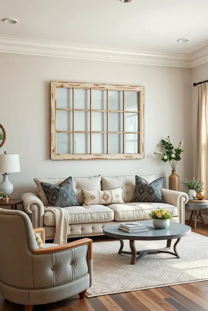 Repurposing Old Windows Into Home Decor - photo 2